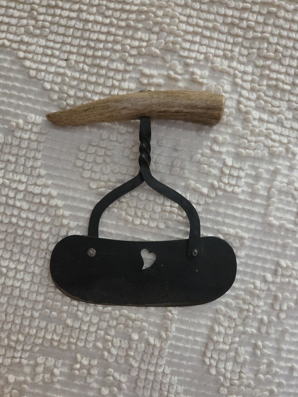 Herb Chopper With Antler Handle